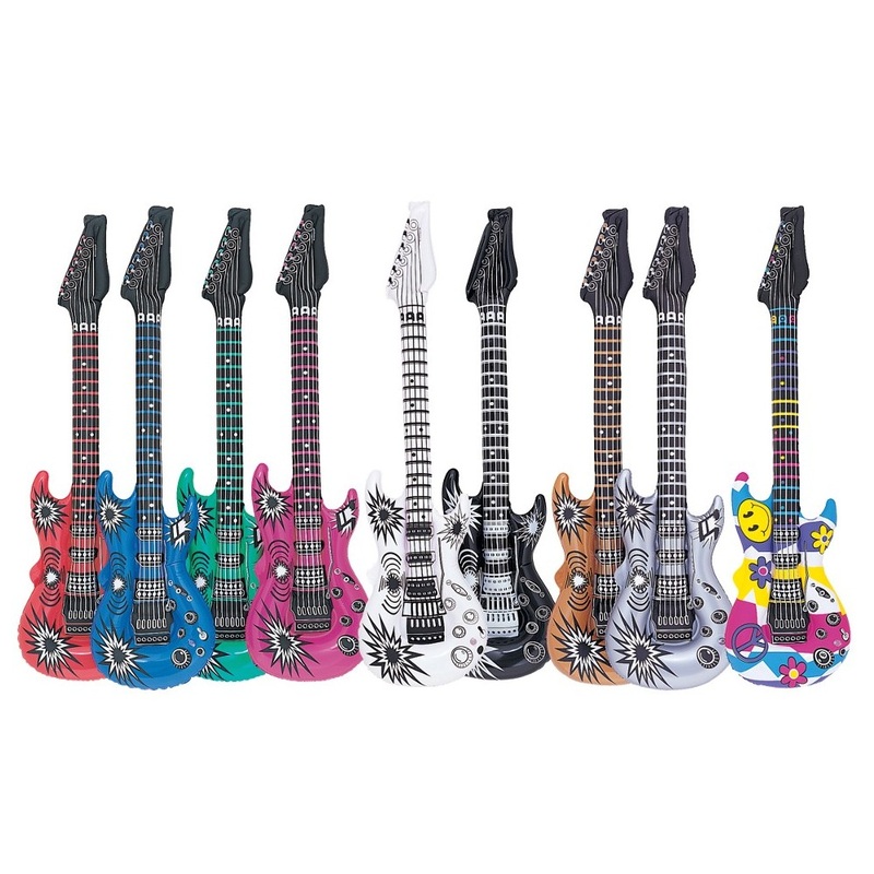 Inflatable guitar