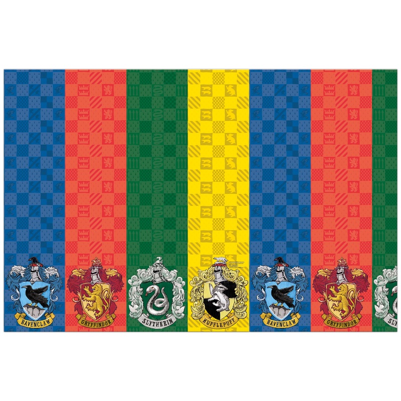 Magical Hogwarts paper tablecloth