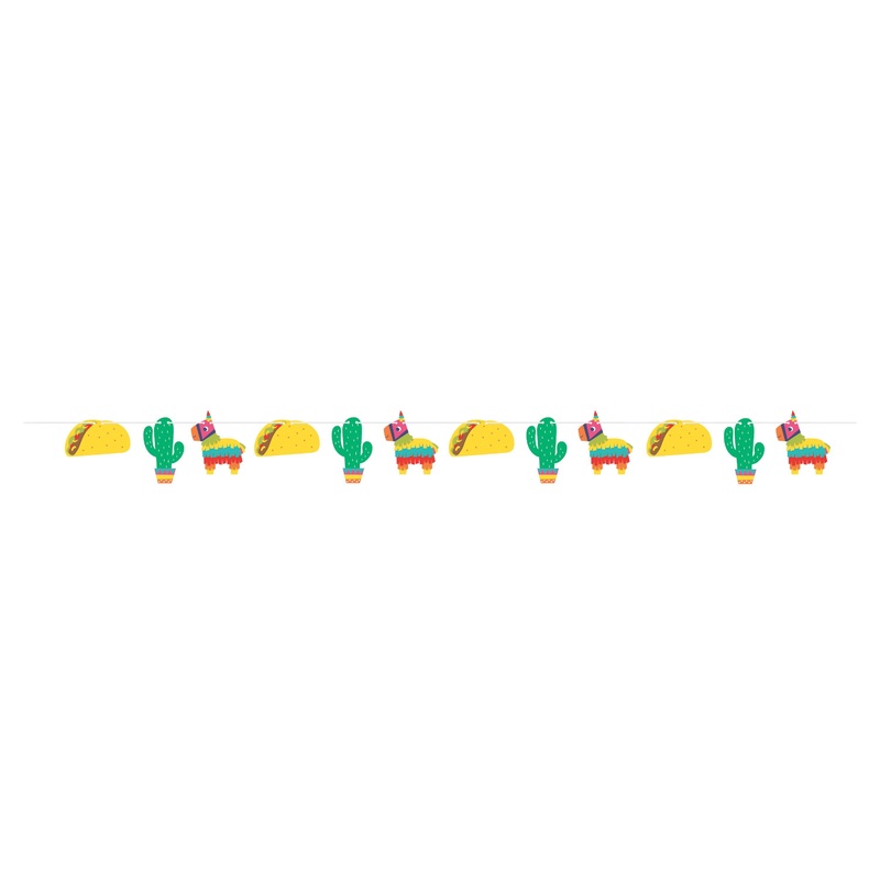 Rainbow Fiesta garland 2.4m