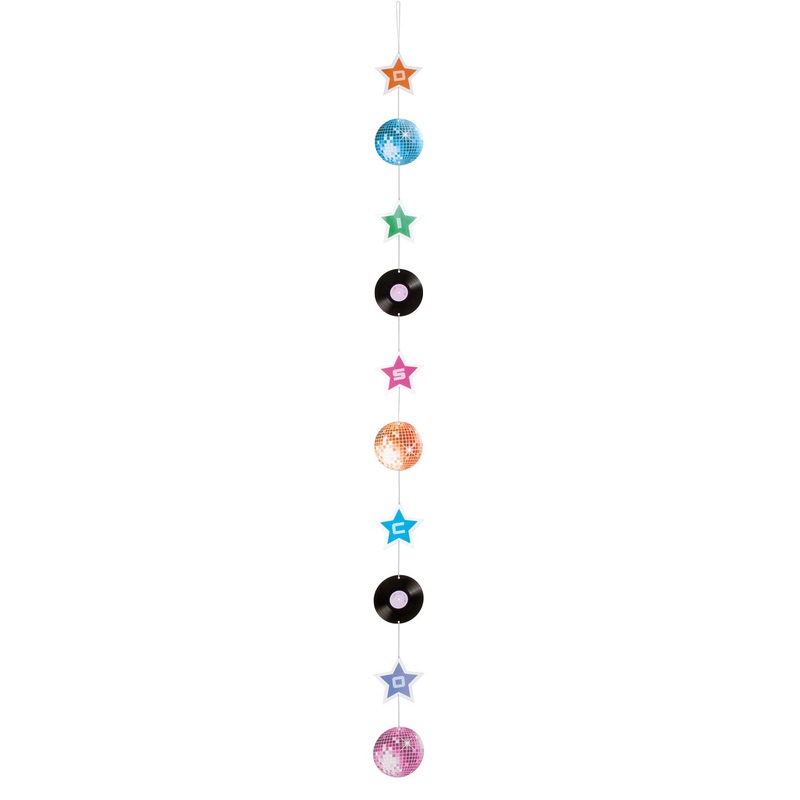 Retro disco party hanger 1,85m