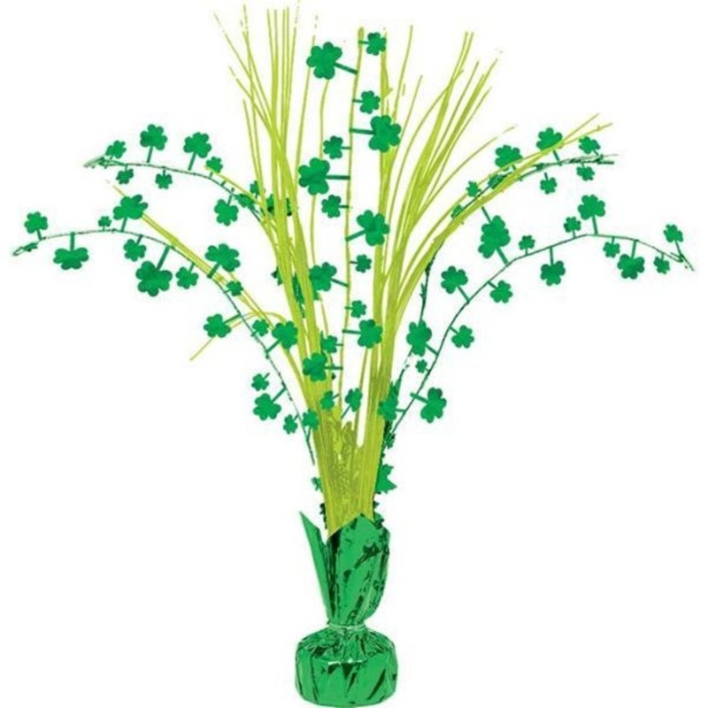 St Patricks Day clover leaf table fountain 32cm