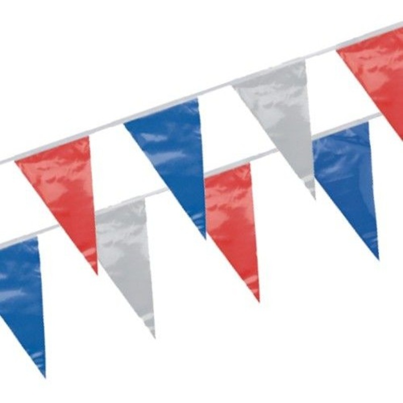 Tricolor outdoor pennant chain 4m