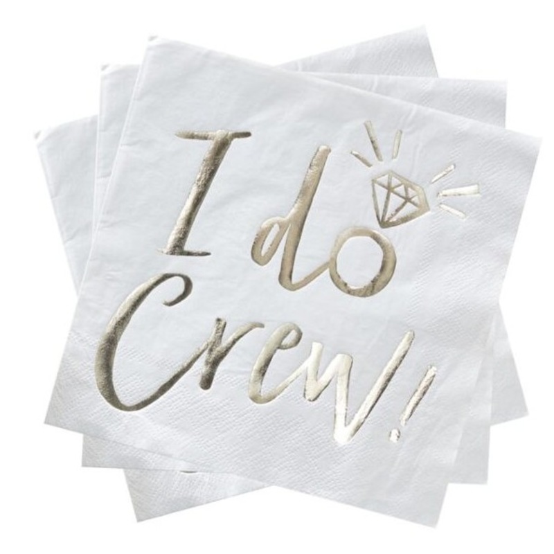 16 I do Crew napkins 33cm