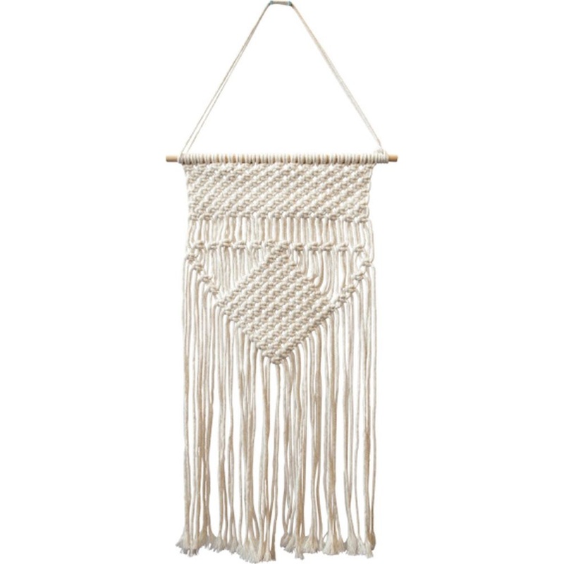 2 macrams for hanging