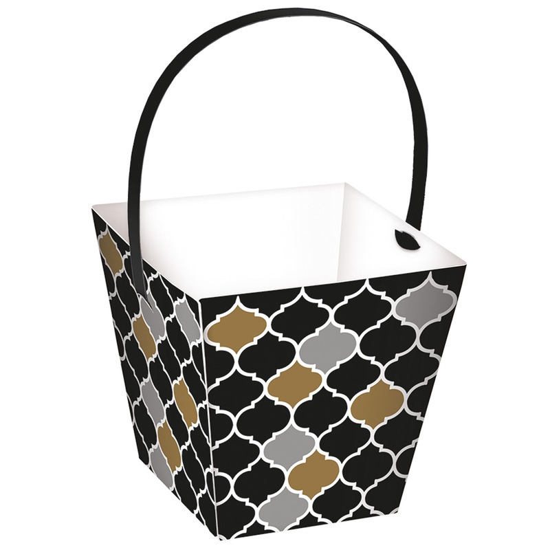 24 Buffet Snack Boxes with Handles