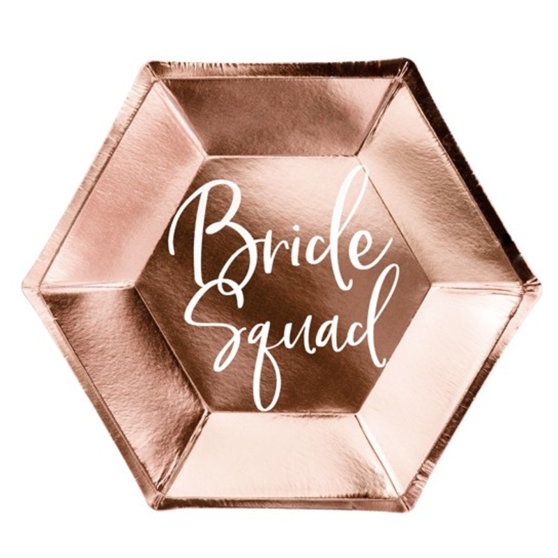 6 JGA bridal alarm plates 23cm