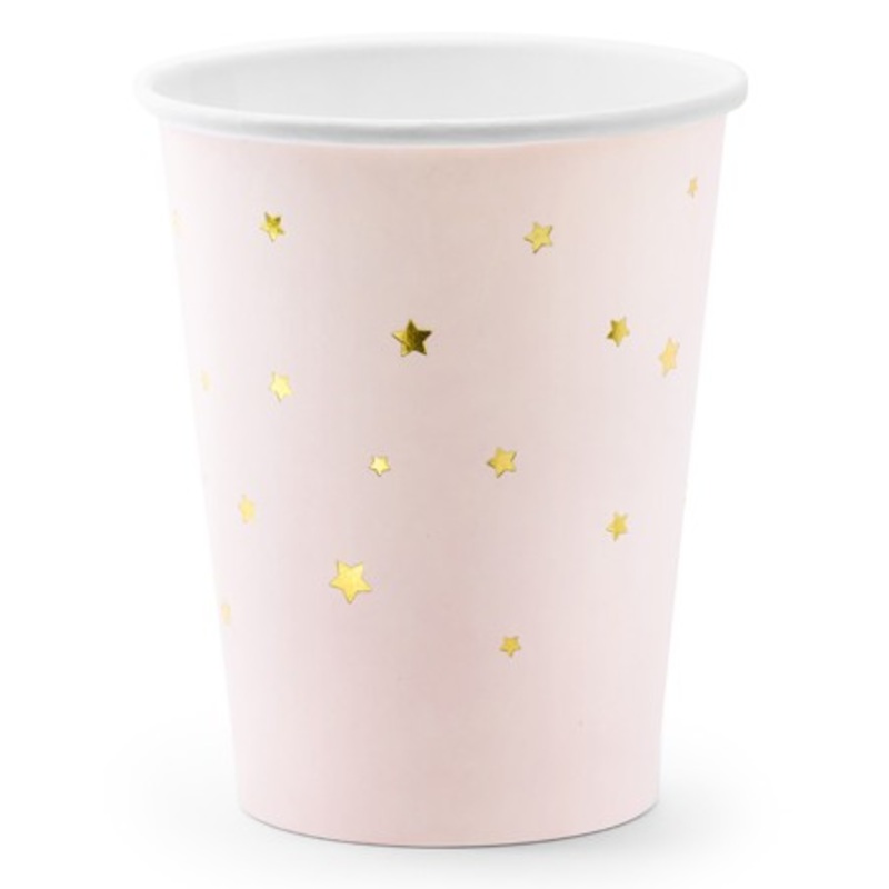 6 Party Princess cups 260ml