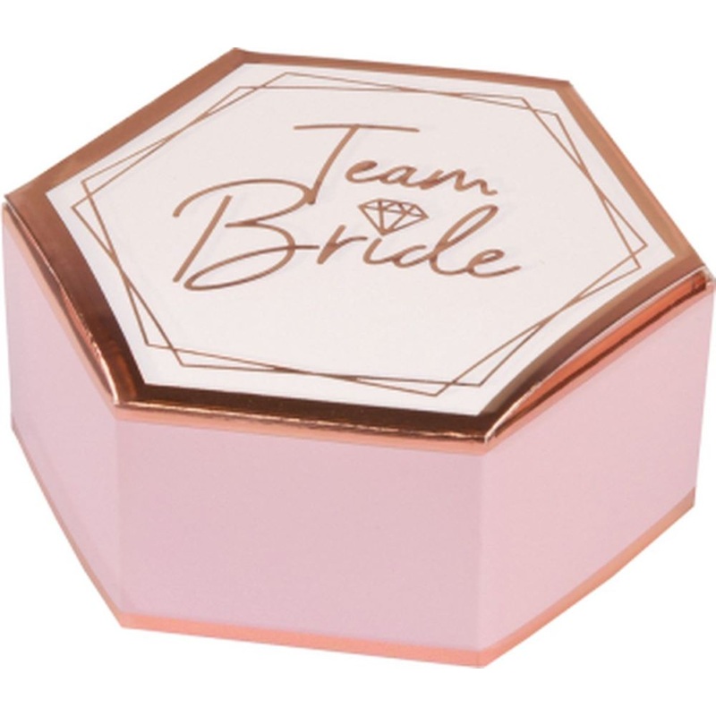 8 gift boxes Team Bride