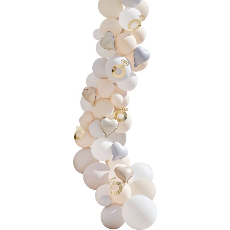 Champagne to Love balloon garland XX-piece