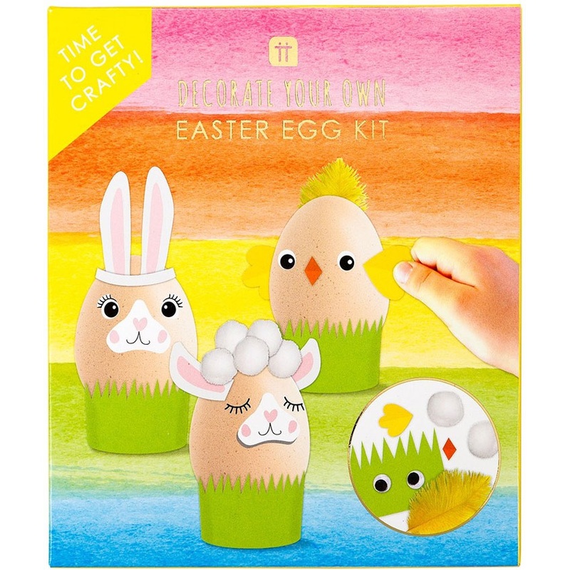 Easter eggs decoration set Happy Easter