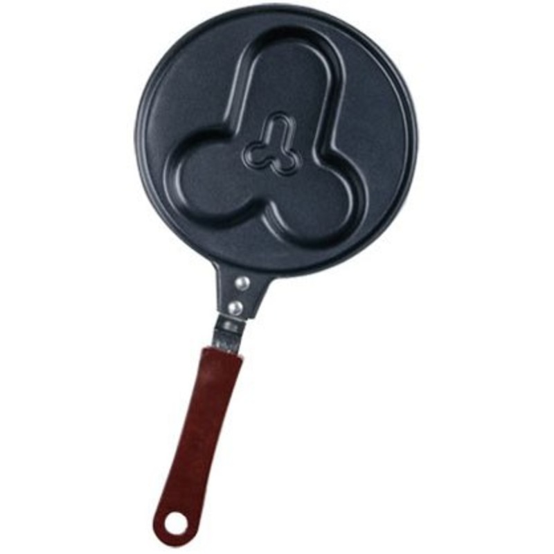 Funny frying pans penis shape