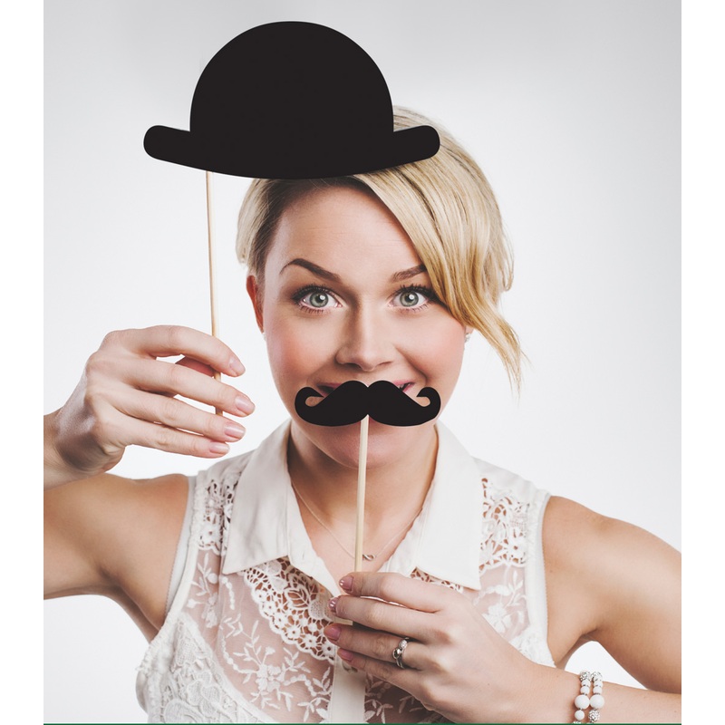 Ladies Night Photo Props 12 pieces