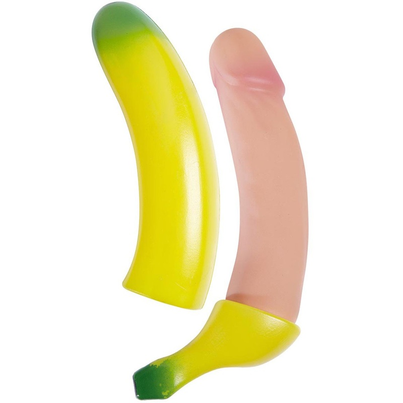 Penis hiding place Banana