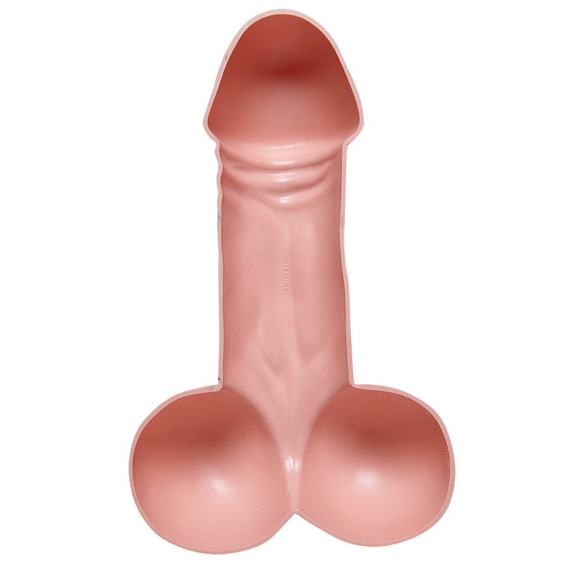 Skin-colored willy shape