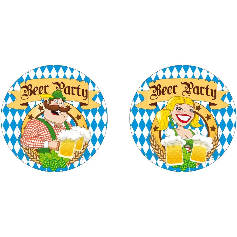 10 Beer Festival Oktoberfest coasters