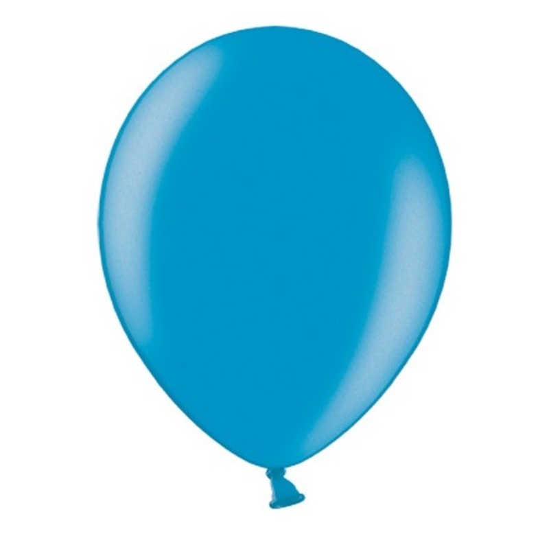 100 balloons dark blue metallic 35cm