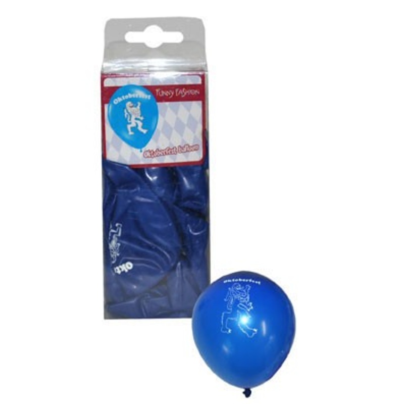 12 Bavarian Oktoberfest balloons