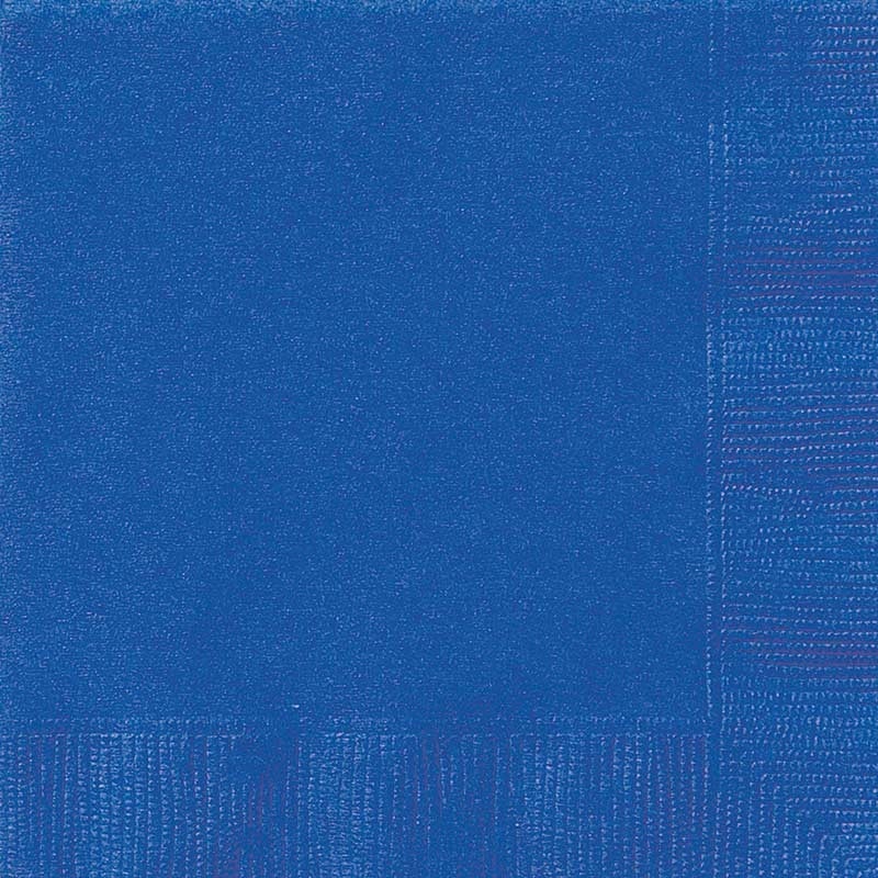 20 napkins Vera royal blue 33cm
