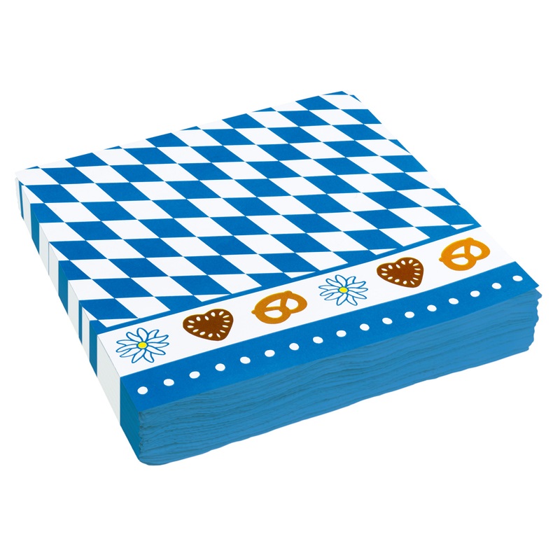 20 Wiesn party napkins 33cm