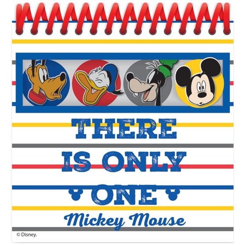 4 Mickey Mouse notepads