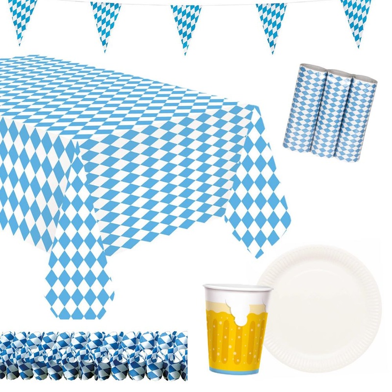 6-piece decoration set - Oktoberfest party