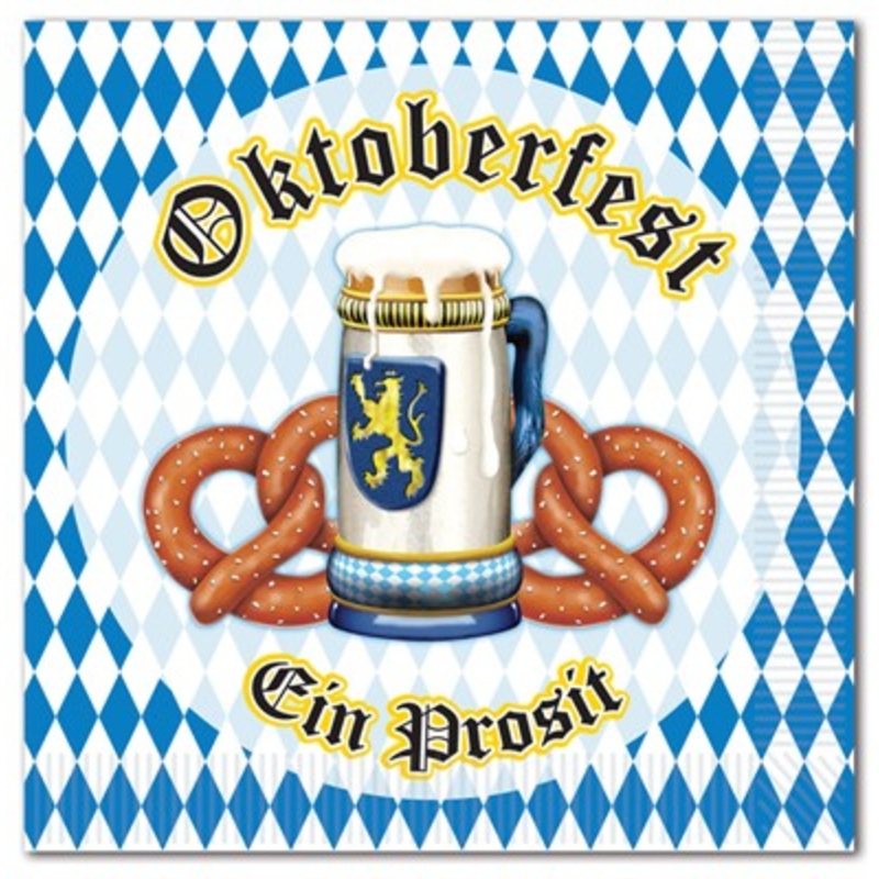 Bavarian Oktoberfest napkins