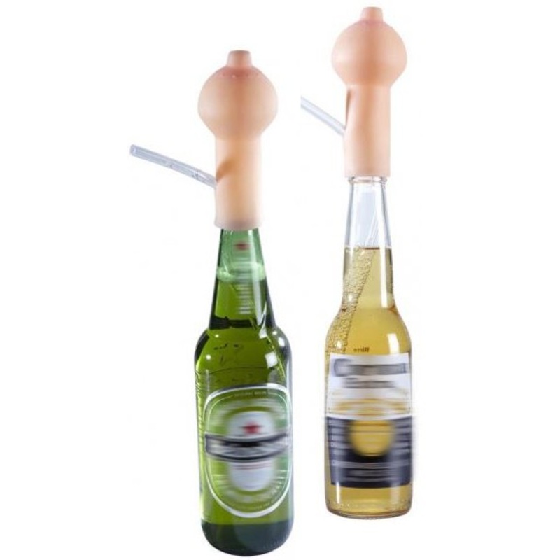 Bosom beer straw