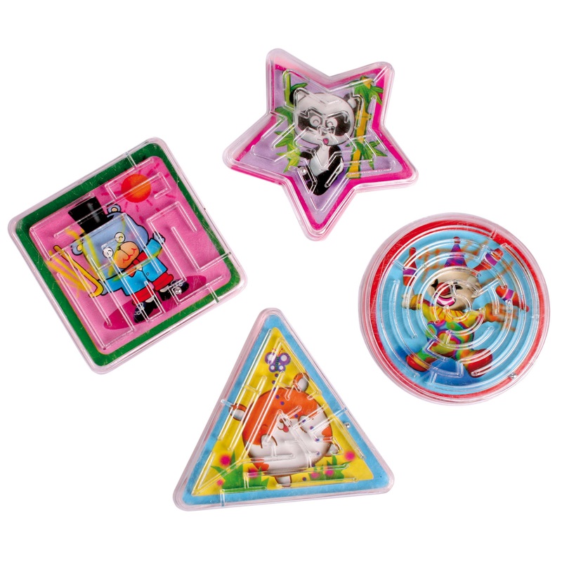 Children's birthday puzzles with cute animal motifs 4 pieces