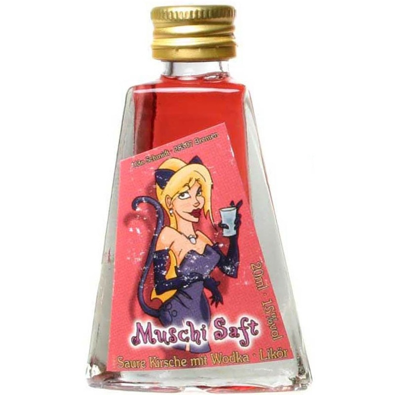 Funny cherry liqueur 15% pussy juice