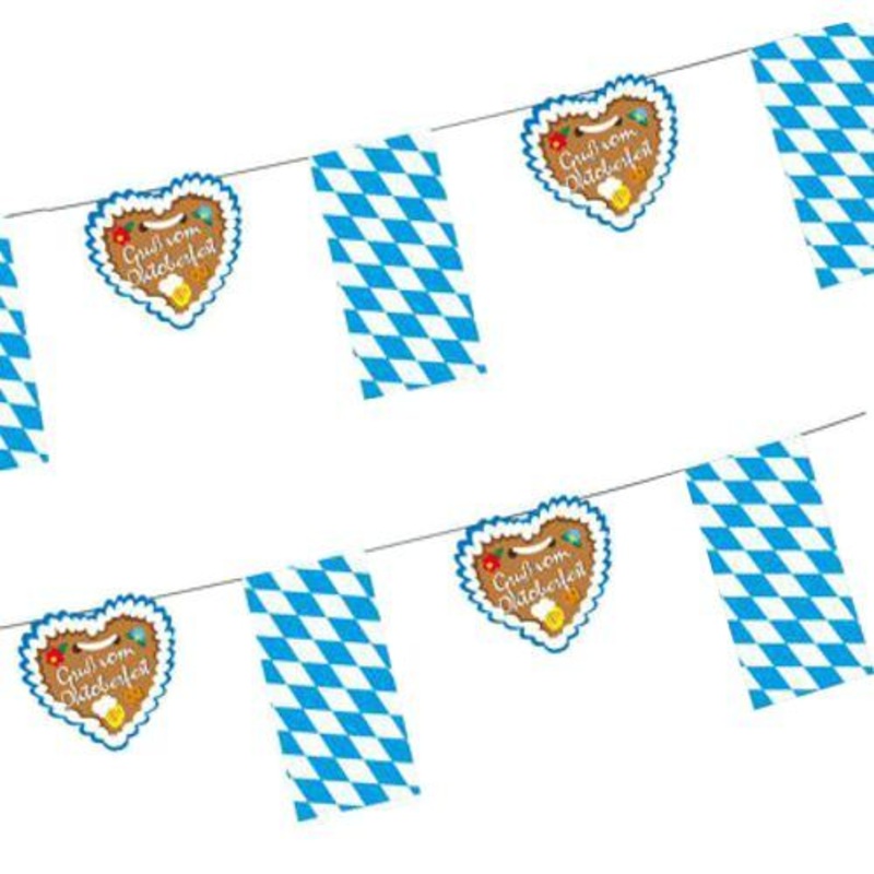 Greetings from Oktoberfest garland 4m