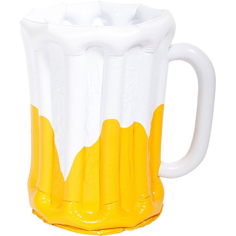 Inflatable Oktoberfest beer mug 62cm