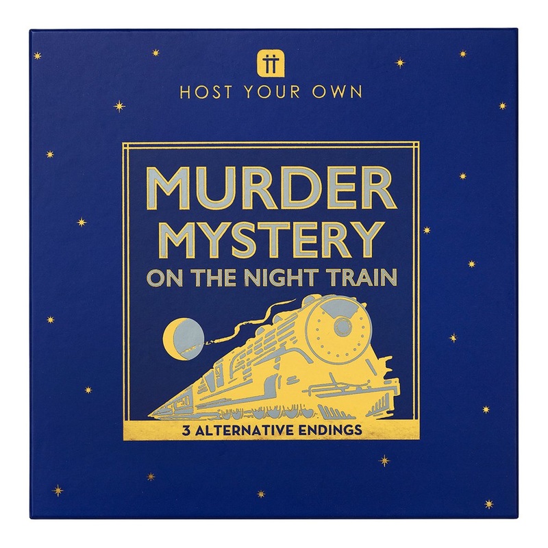 Murder Mystery party game Night Train