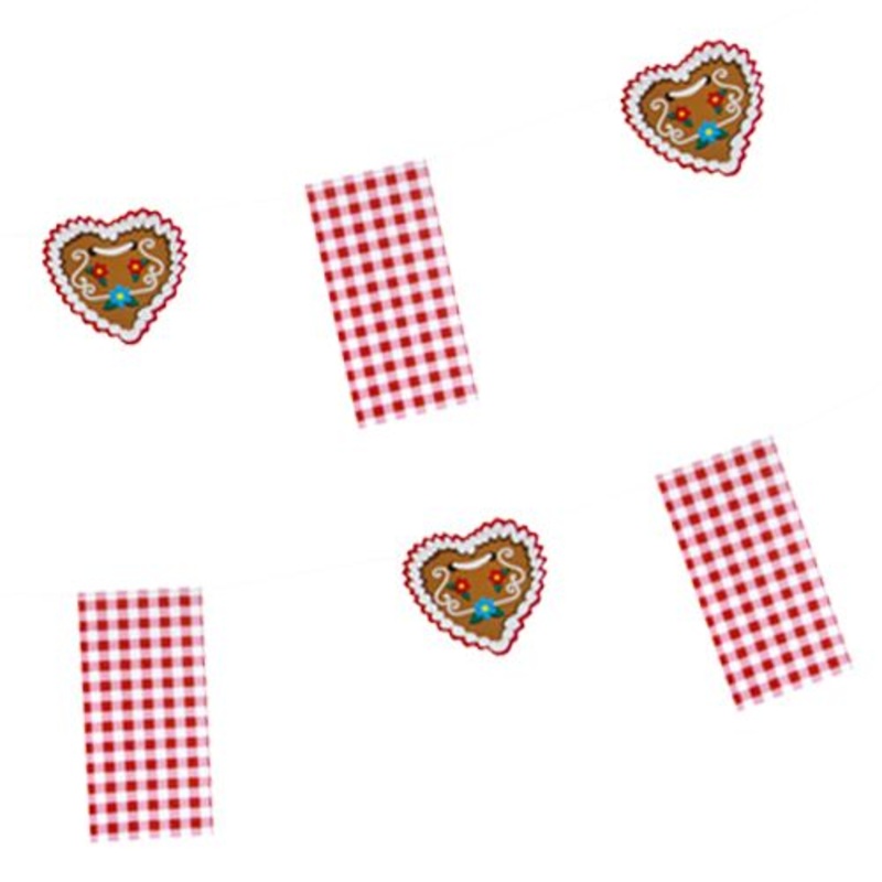 Oktoberfest garland Almgaudi 4m