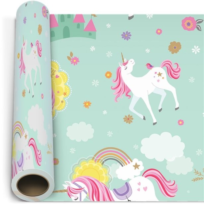Unicorn wrapping paper 1.5m