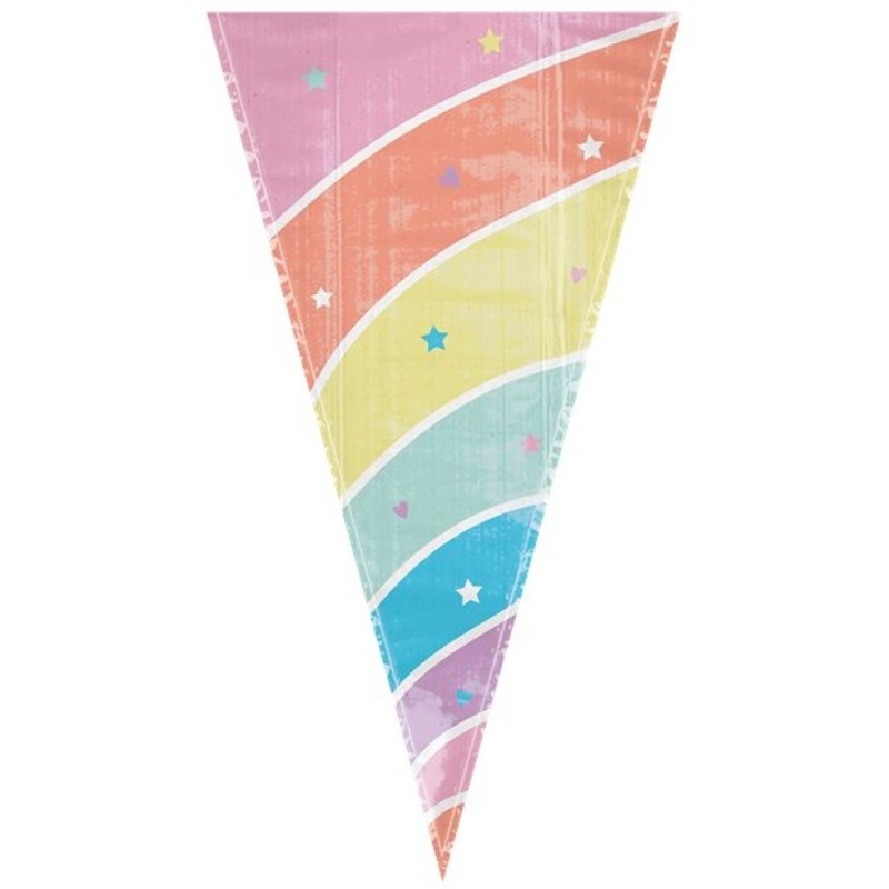 15 Starful Rainbow gift bags 28cm