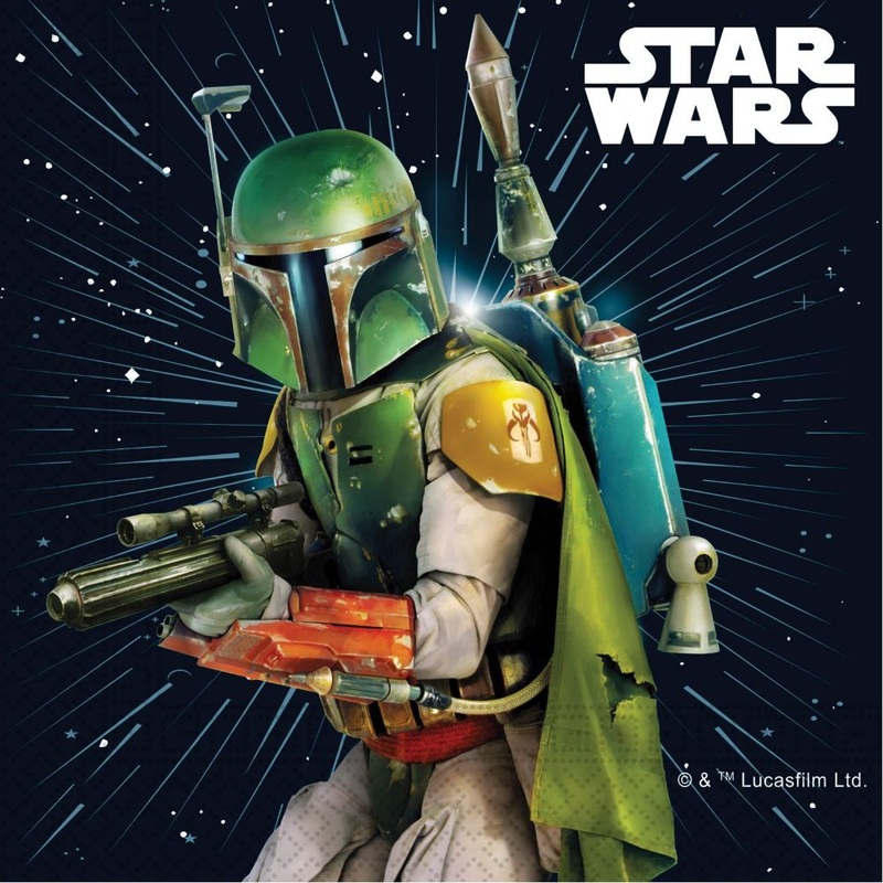 20 napkins Star Wars Galaxy 33cm