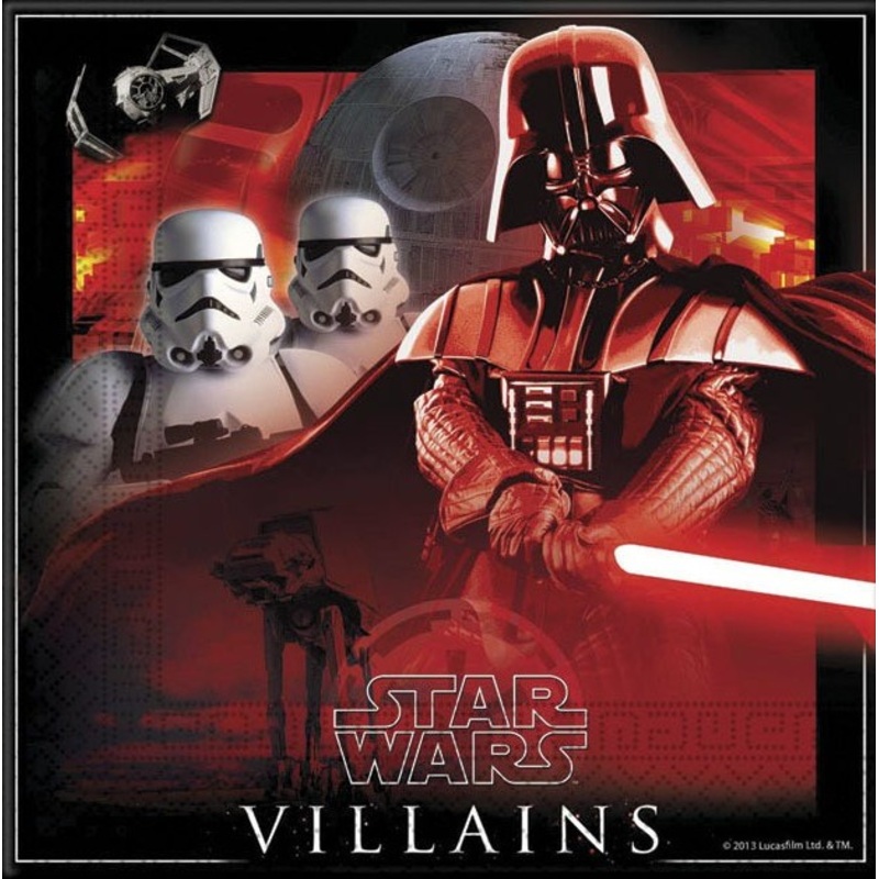 20 Star Wars Galaxy napkins 33cm