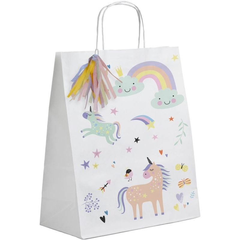 6 Glady Unicorn gift bags