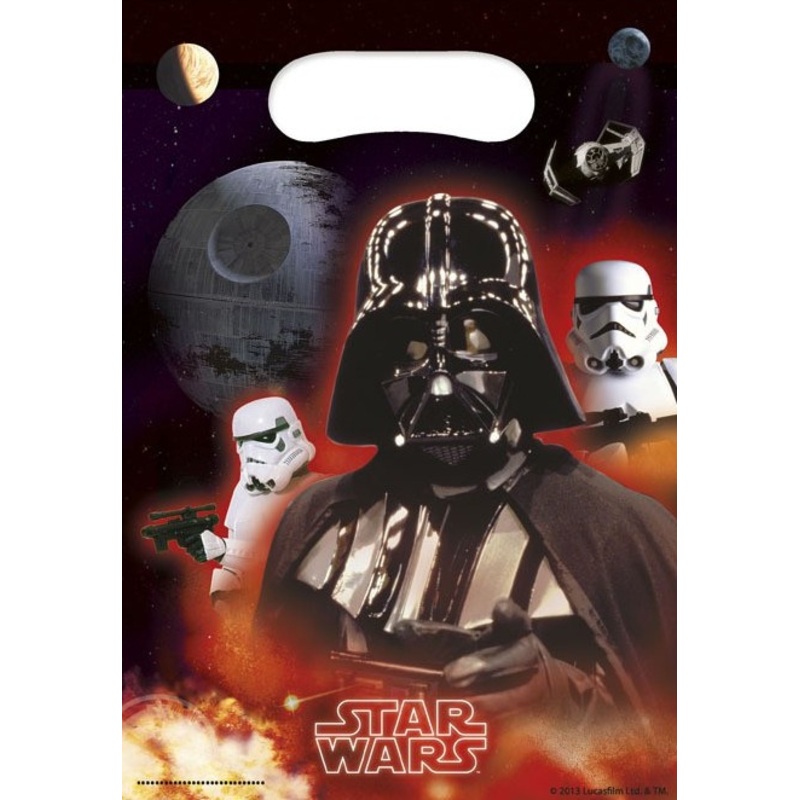 6 Star Wars Galaxy gift bags