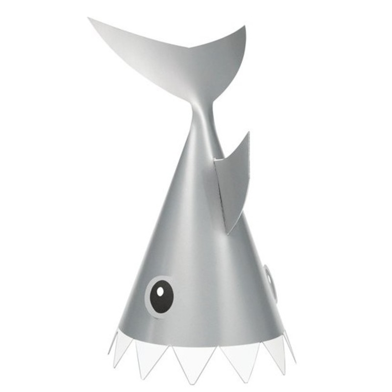 8 shark hats for children