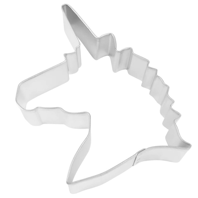 Cookie cutter unicorn head 12cm