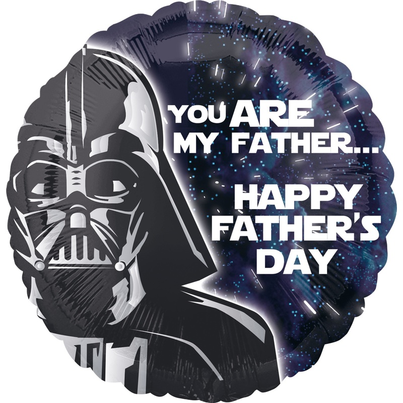 Darth Vader Father's Day Foil Balloon 43cm