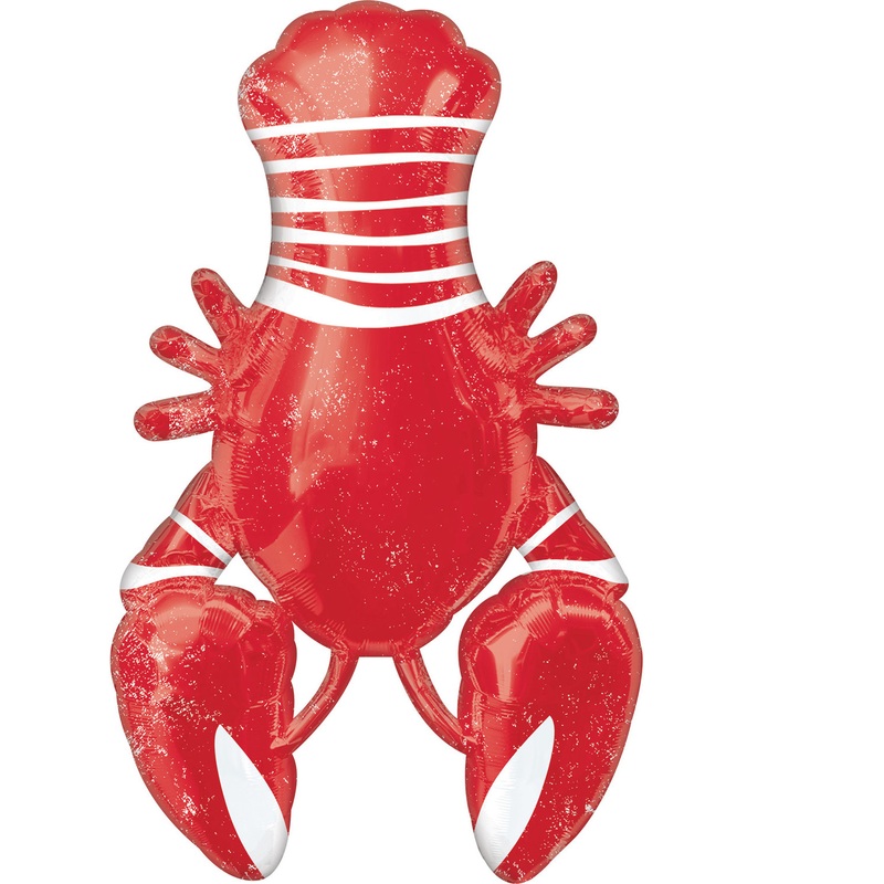Lobster foil balloon 60 x 99cm
