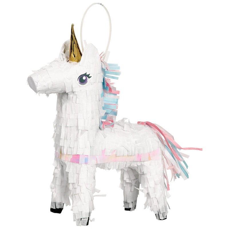 Mini unicorn pinata 18cm