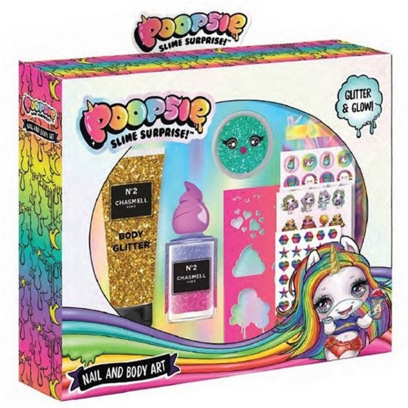 Poopsie Nail & Body Styling Set