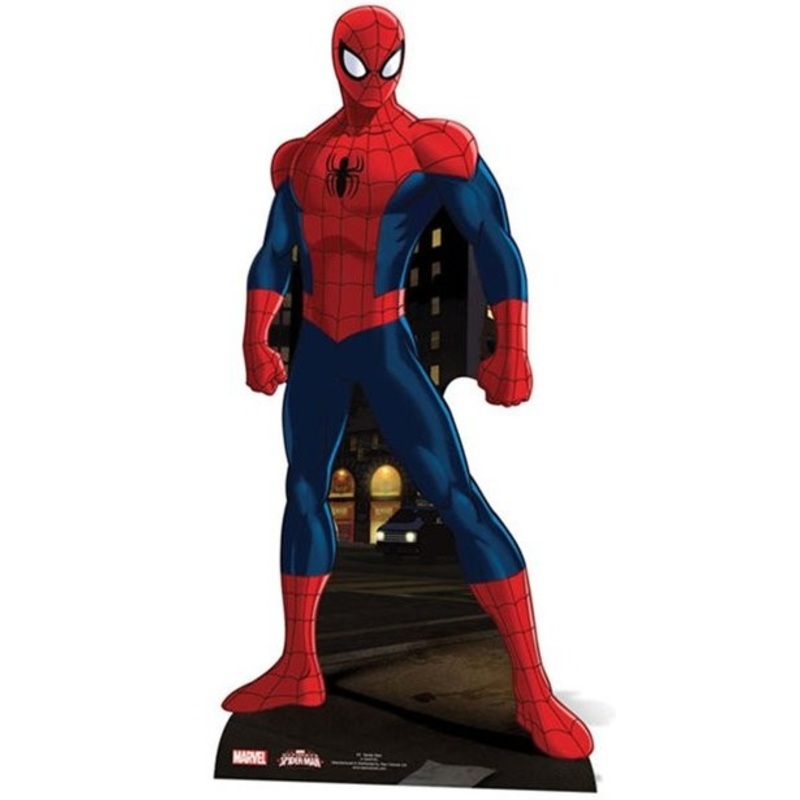 Spider Man cardboard stand 173cm