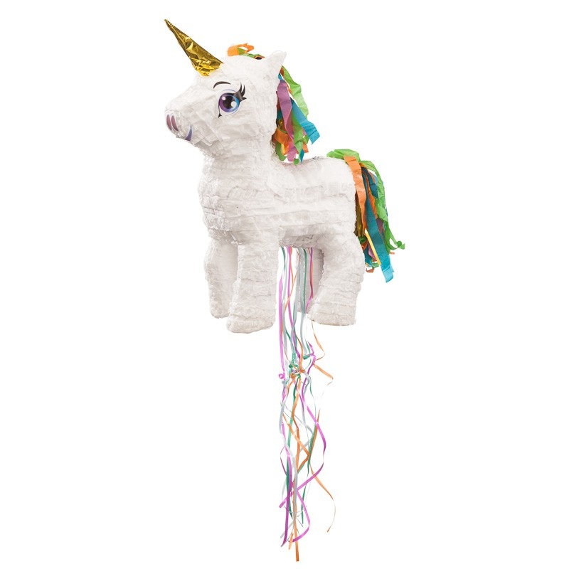 Sweet foal unicorn train pinata 43x16x39cm