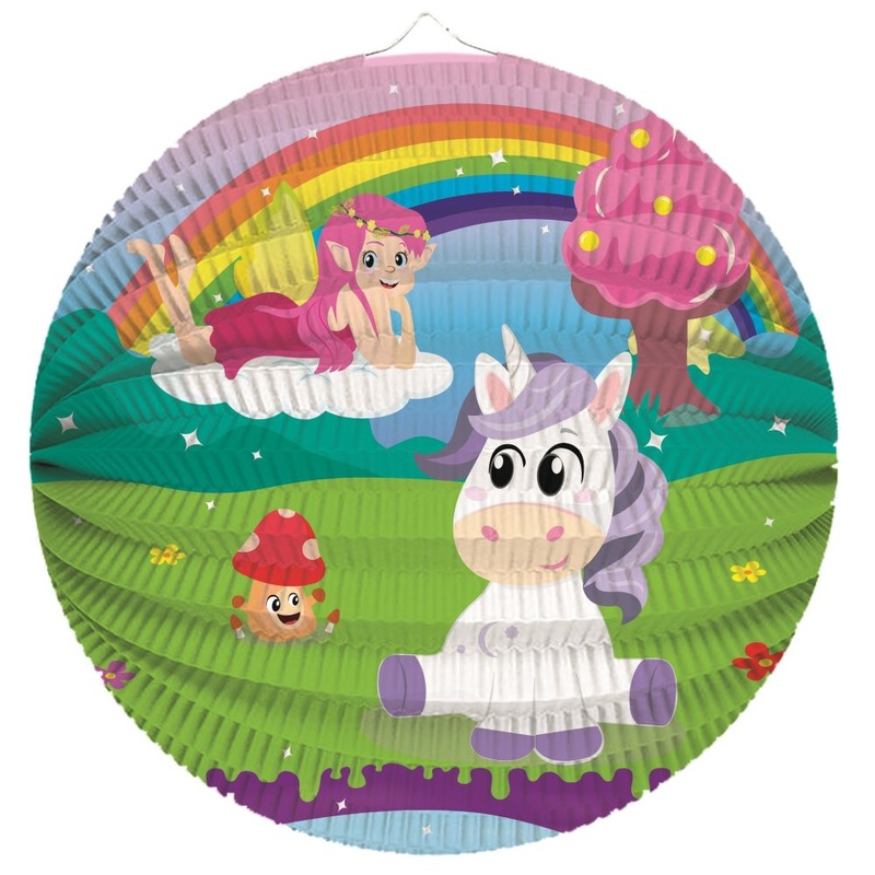 Unicorn Wonderland mini lantern 20cm