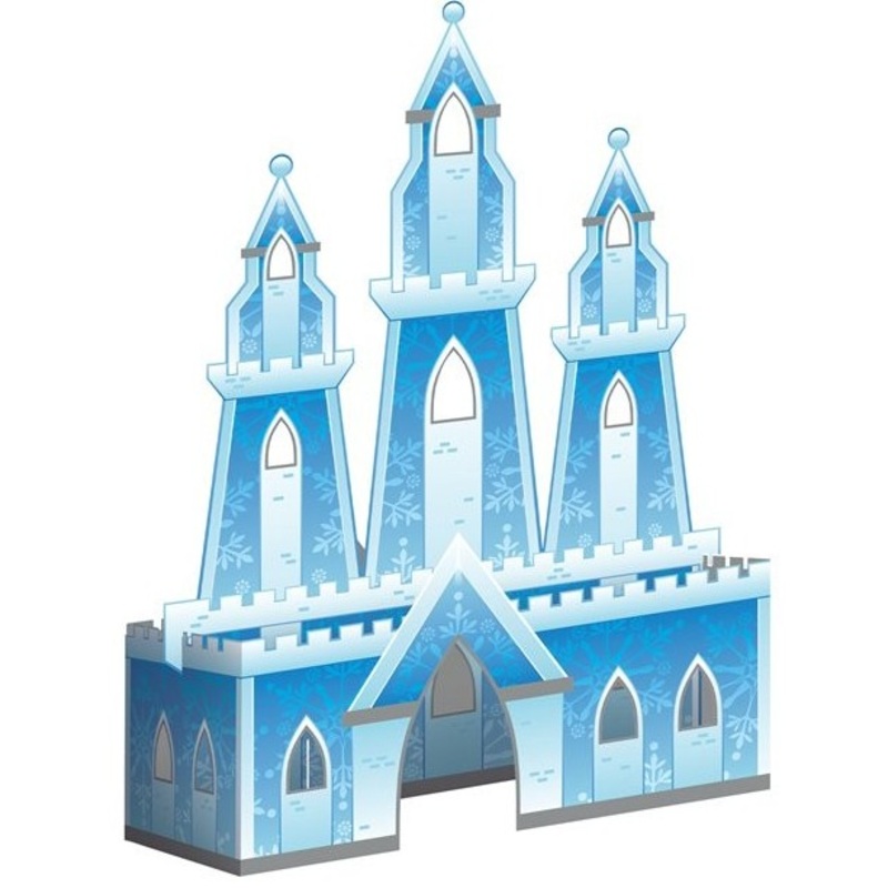 3D Ice Palace Table Display