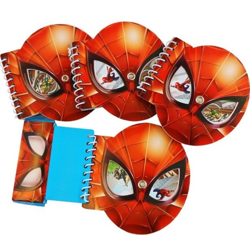 4 Spiderman coloring books